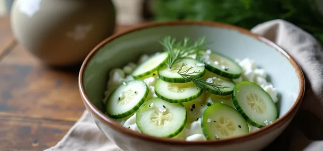 Comment le concombre à la crème est devenu un classique de la cuisine française